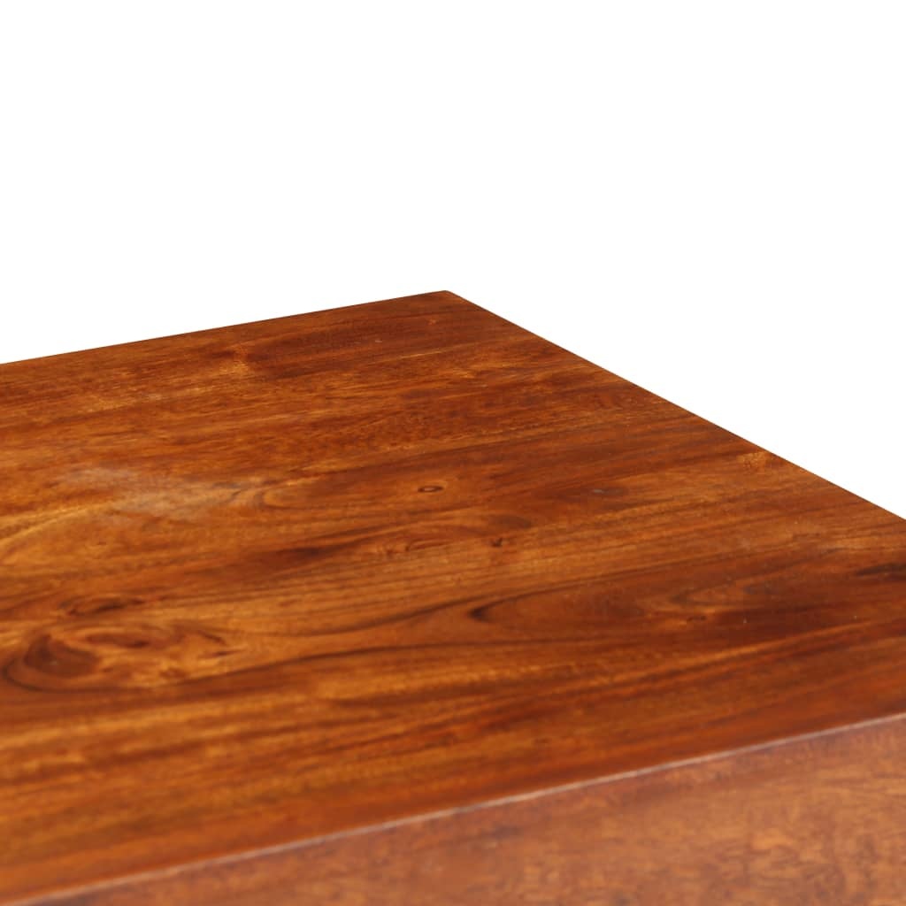 VidaXL Bureau 110x50x76 cm massief acaciahout en sheesham afwerking