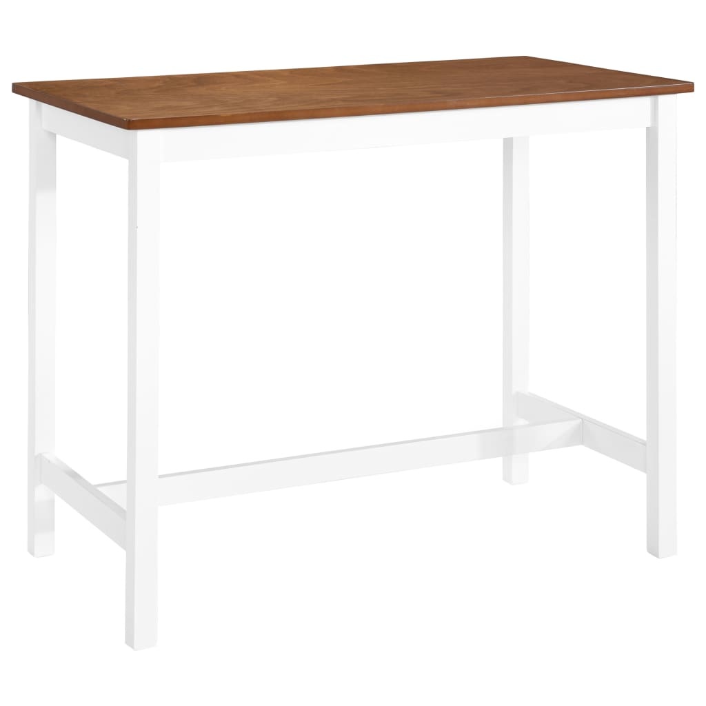 VidaXL Bartafel 108x60x91 cm massief hout