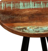 VidaXL Barkrukken 4 st massief gerecycled hout