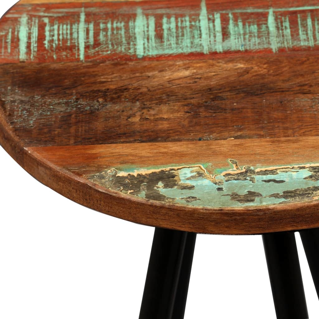 VidaXL Barkrukken 4 st massief gerecycled hout