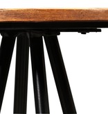 VidaXL Barkrukken 4 st massief gerecycled hout