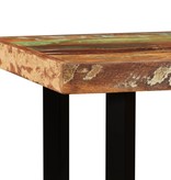 vidaXL Bartafel 120x60x107 cm massief gerecycled hout
