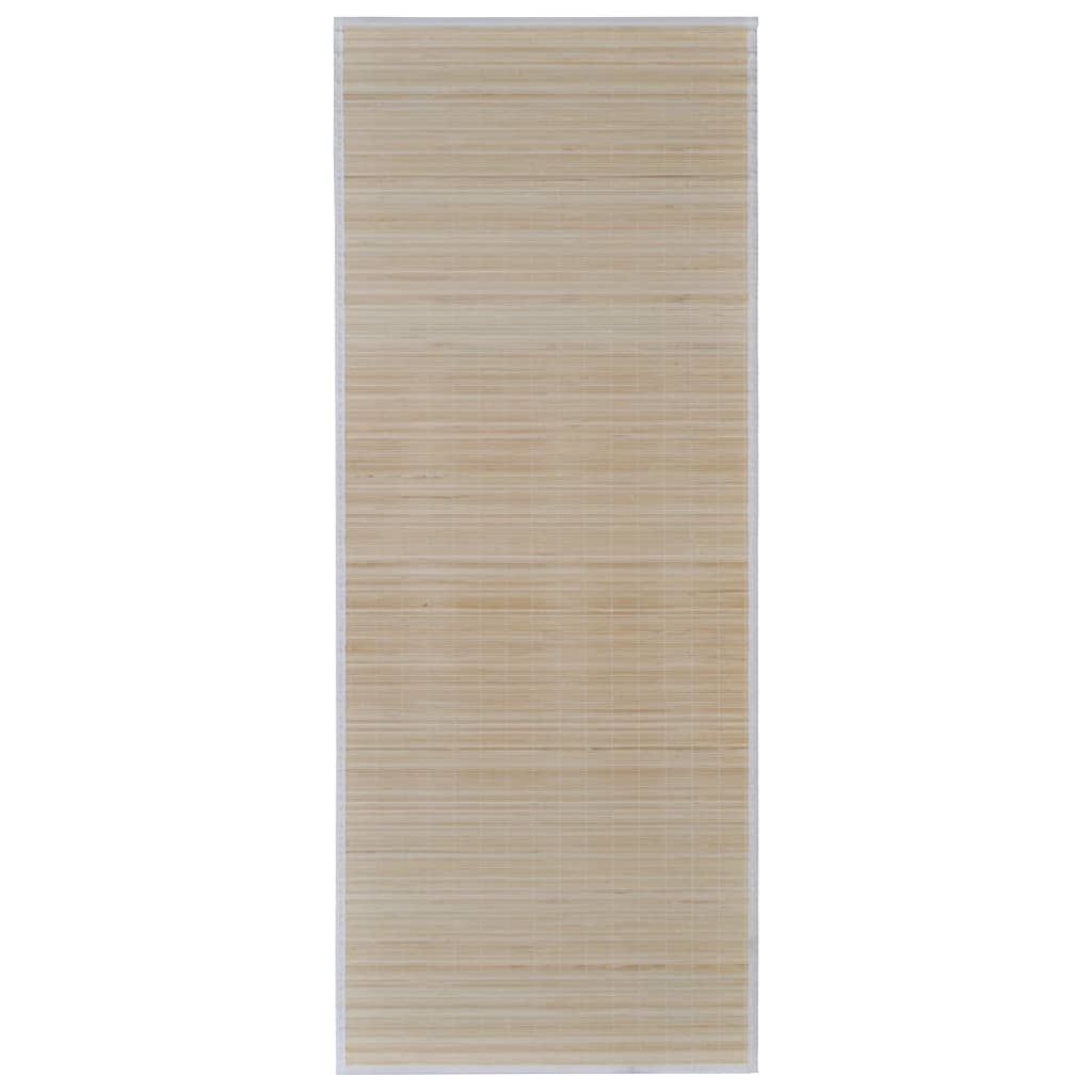 vidaXL Tapijten 4 st rechthoekig 120x180 cm bamboe naturel