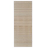 vidaXL Tapijten 2 st rechthoekig 120x180 cm bamboe naturel