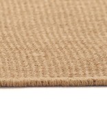VidaXL Tapijt met latex onderkant 120x180 cm jute natuurlijk
