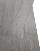 VidaXL Vloerplanken zelfklevend 5,02 m² 2 mm PVC donkergrijs