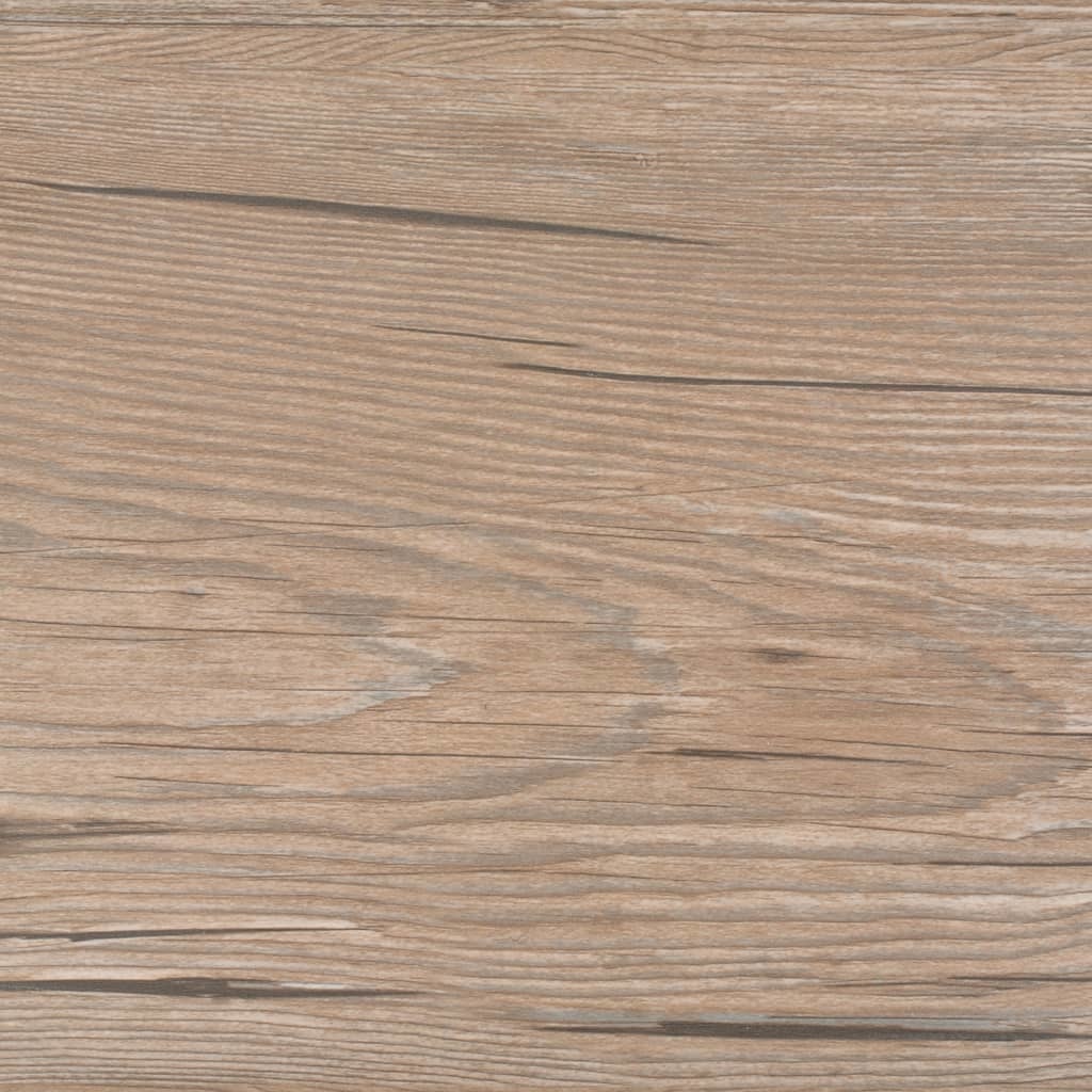 VidaXL Vloerplanken zelfklevend 5,02 m² 2 mm PVC eiken bruin