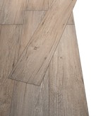 VidaXL Vloerplanken 5,26 m² 2 mm PVC eiken bruin