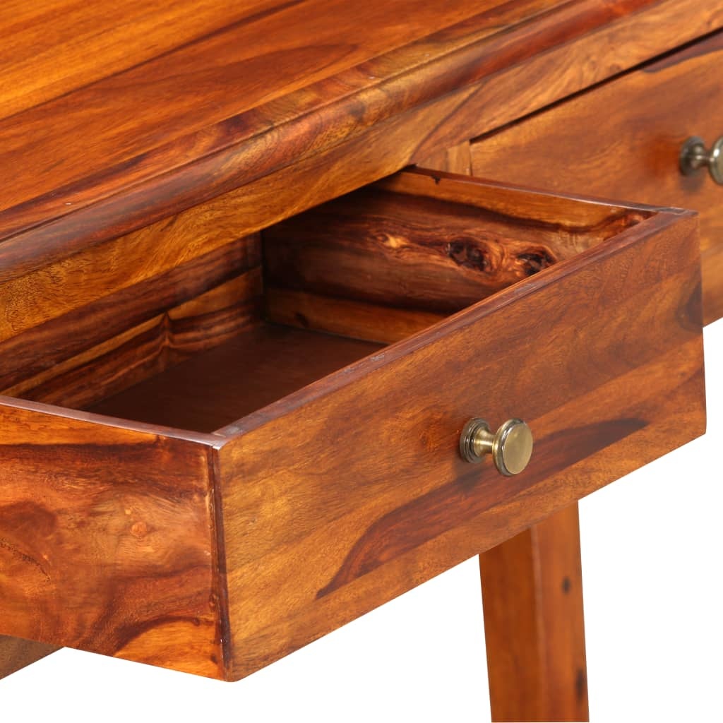 VidaXL Wandtafel 90x32x76 cm massief sheeshamhout