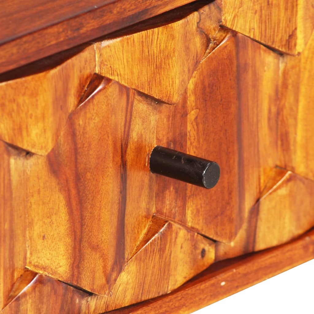 VidaXL Schrijftafel 118x50x76 cm massief sheeshamhout