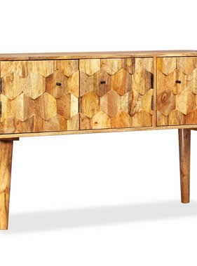 VidaXL Dressoir 118x35x75 cm massief mangohout