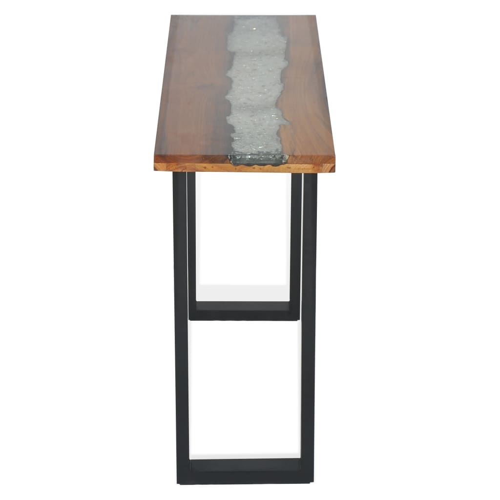 VidaXL Wandtafel 100x35x75 cm teakhout