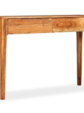 VidaXL Wandtafel 118x30x80 cm massief hout
