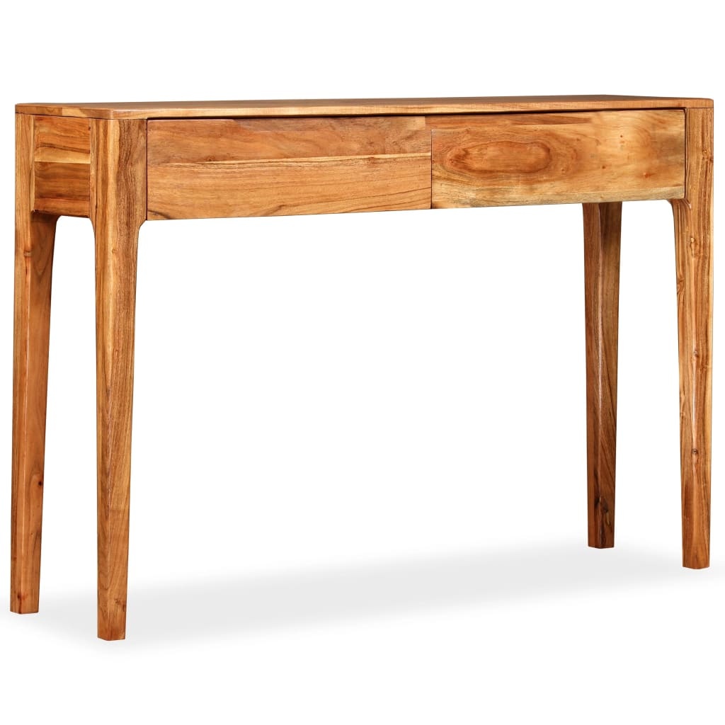 VidaXL Wandtafel 118x30x80 cm massief hout