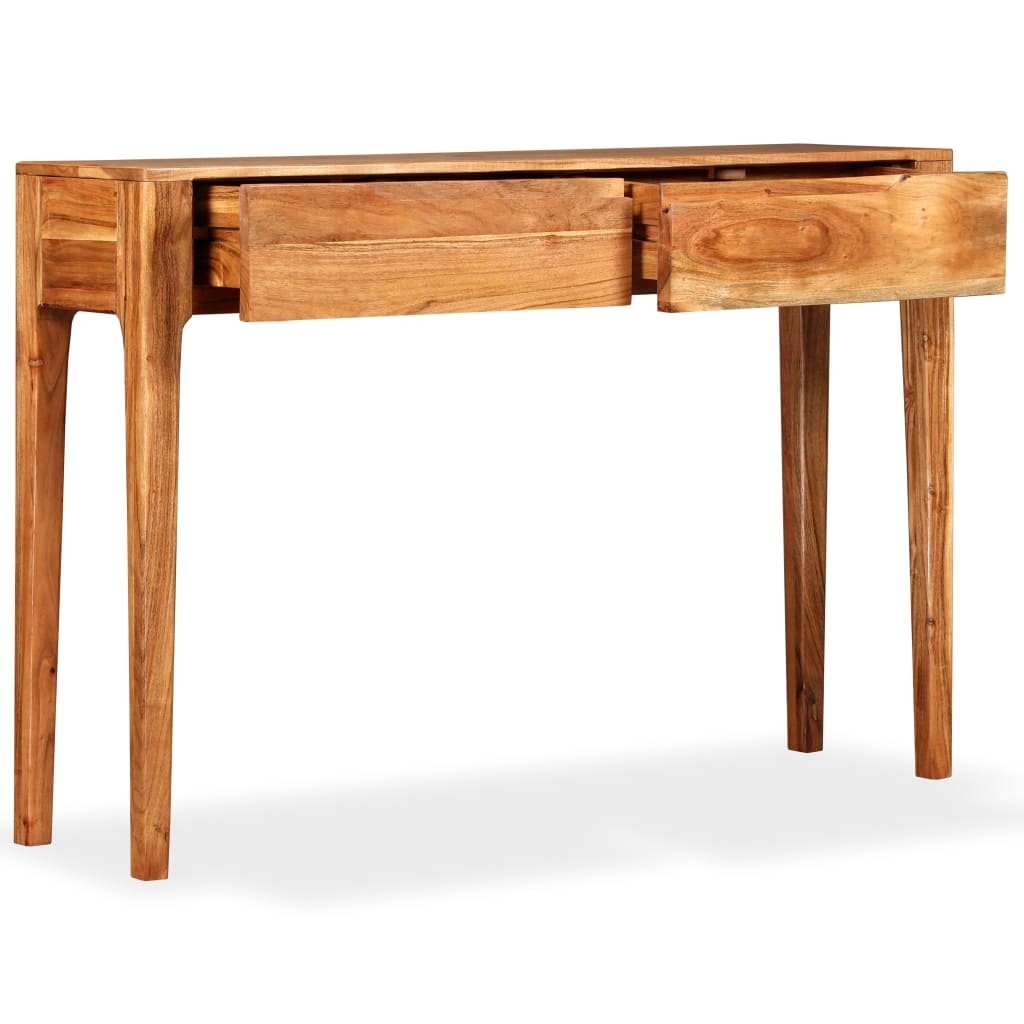 VidaXL Wandtafel 118x30x80 cm massief hout