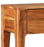 VidaXL Wandtafel 118x30x80 cm massief hout