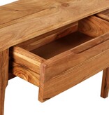VidaXL Wandtafel 118x30x80 cm massief hout