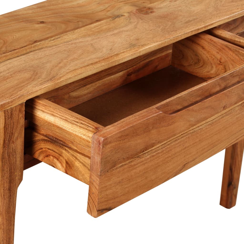 VidaXL Wandtafel 118x30x80 cm massief hout