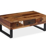VidaXL Salontafel 90x50x35 cm massief sheeshamhout