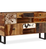 VidaXL Dressoir 140x30x80 cm massief sheeshamhout