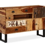 VidaXL Dressoir 115x30x80 cm massief sheeshamhout