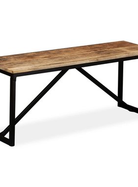 VidaXL Bankje 110x35x45 cm massief mangohout