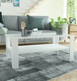 VidaXL Salontafel 100x59x42 cm spaanplaat wit