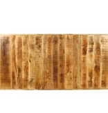 VidaXL Eettafel 180 cm massief ruw mangohout