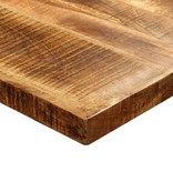 vidaXL Eettafel 180 cm massief ruw mangohout