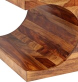 VidaXL Salontafel 90x50x35 cm massief sheeshamhout