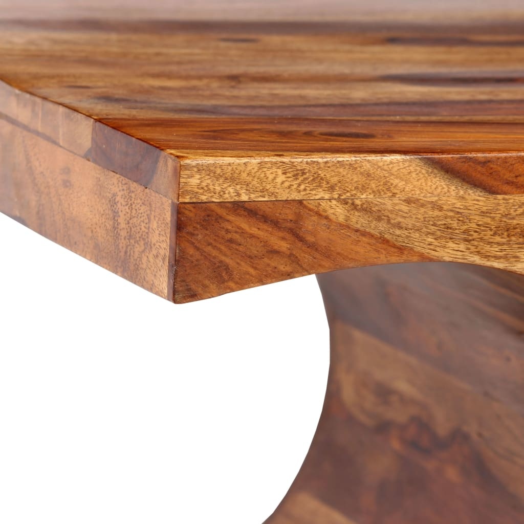 VidaXL Salontafel 90x50x35 cm massief sheeshamhout