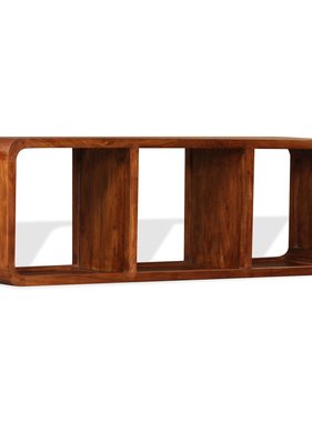VidaXL Tv-meubel 120x30x40 cm massief hout met sheesham afwerking