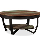 VidaXL Salontafel 65x32 cm massief gerecycled hout