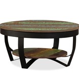 VidaXL Salontafel 65x32 cm massief gerecycled hout