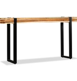 VidaXL Wandtafel verstelbaar massief gerecycled hout