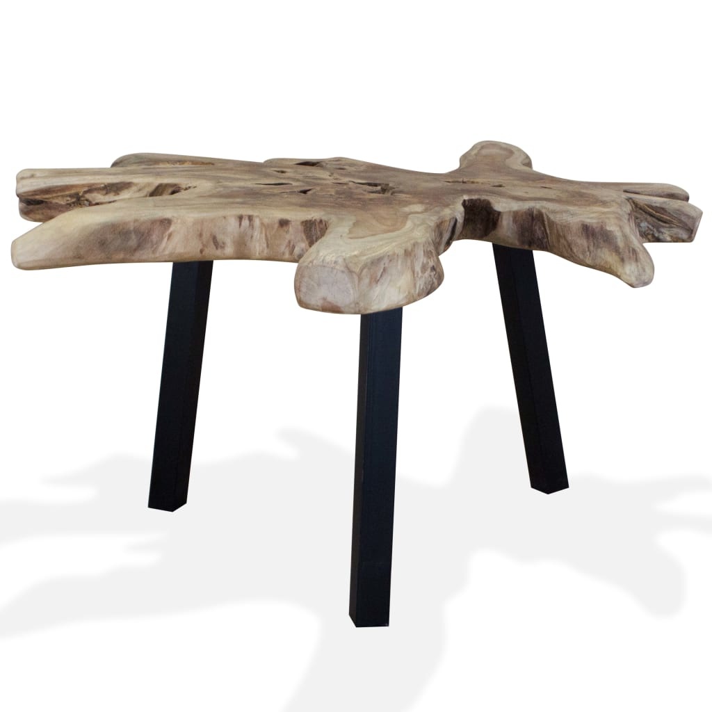VidaXL Salontafel 80x70x38 cm echt teakhout