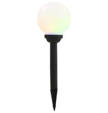 vidaXL Solarlampen 8 st LED rond 15 cm RGB