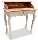 VidaXL Schrijftafel 80x40x92 cm massief gerecycled hout