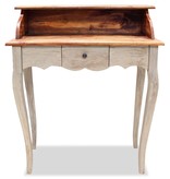 VidaXL Schrijftafel 80x40x92 cm massief gerecycled hout