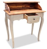 VidaXL Schrijftafel 80x40x92 cm massief gerecycled hout