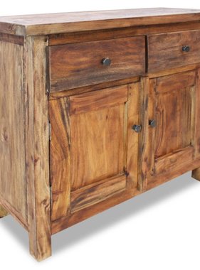 VidaXL Dressoir 75x30x65 cm massief gerecycled hout