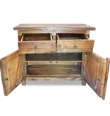 VidaXL Dressoir 75x30x65 cm massief gerecycled hout