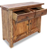 VidaXL Dressoir 75x30x65 cm massief gerecycled hout