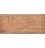 vidaXL Wandtafel 69x28x70 cm massief gerecycled hout