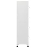 VidaXL Lockerkast met 4 vakken 38x45x180 cm