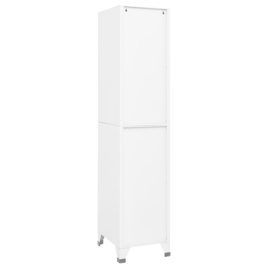 VidaXL Lockerkast met 4 vakken 38x45x180 cm