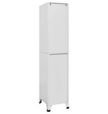 VidaXL Lockerkast met 2 vakken 38x45x180 cm