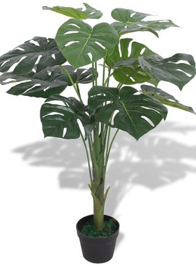 vidaXL Kunst monstera plant met pot 70 cm groen