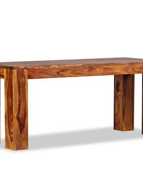 VidaXL Bankje 110x35x45 cm massief sheeshamhout