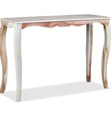 VidaXL Wandtafel 110x40x76 cm massief sheeshamhout